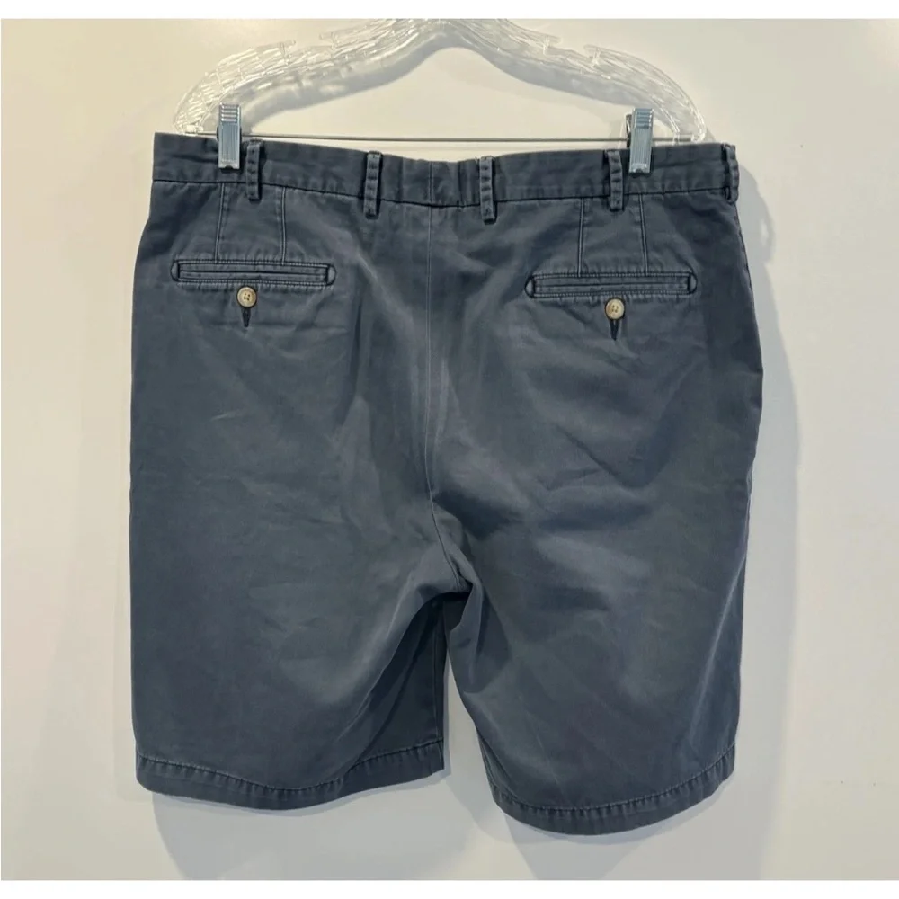 Peter Millar Blue Pima Cotton Chino 9.5” Shorts Men’s Size 36‎